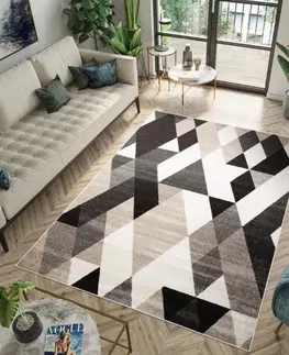 Moderní koberce Moderní koberec s barevným vzorem Šířka: 133 cm | Délka: 190 cm