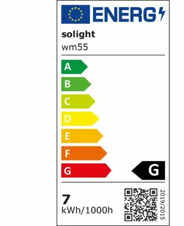 LED pásky 12V Solight LED světelný pás, RGB, 3m, sada s 12V adaptérem a dálk. ovladačem, 7,2W/m, IP20 WM55