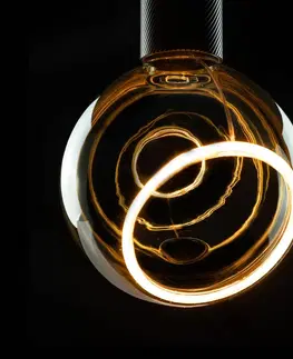 LED žárovky Segula SEGULA LED floating globe G150 E27 6W smokey 45°