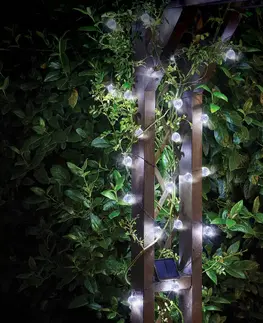 Solární dekorace na zahradu SMART GARDEN Solární světelný řetěz LED Super Bright, délka 6,80 m
