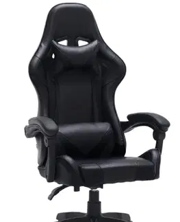 Kancelářské židle TP Living Herní křeslo REMUS černé