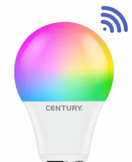 LED žárovky CENTURY LED HRUŠKA ARIA SMART 10W E27 RGB 3000-6500K 806Lm 220d 60x118mm IP20 Tuya WiFi CEN G3SMART-102700