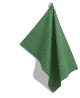 Utěrky Kela Utěrka Cora, 100% bavlna, zelená, proužky, 70 x 50 cm