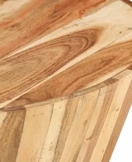Konferenční stolky Konferenční stolek masivní dřevo Dekorhome Akácie