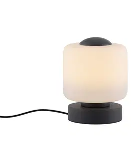 Stolni lampy Stolní lampa tmavě šedá včetně LED 3-stupňově stmívatelná dotykově - Mirko