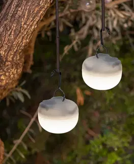 Venkovní osvětlení terasy Newgarden Newgarden Cherry Mini LED lampa, baterie, 3ks bílá
