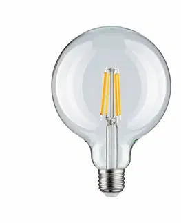 LED žárovky PAULMANN Filament 230V LED Globe G125 E27 9W 2700K stmívatelné čirá