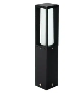 Sloupková světla Albert Leuchten Moderní hliníkové soklové světlo 936, černá