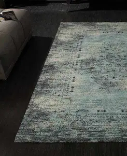 Koberce LuxD Designový koberec Saniyah 240 x 160 cm tyrkysově-modrý