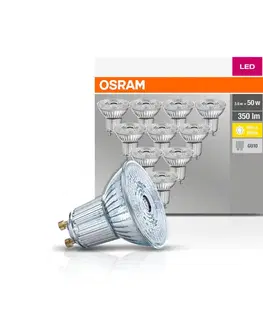 LED žárovky OSRAM OSRAM LED reflektor GU10 4,3W 2 700K 350lm 10ks