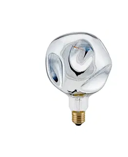 Stmívatelné LED žárovky Sigor LED žárovka Giant Ball E27 4W 918 dim stříbrná-kovová.