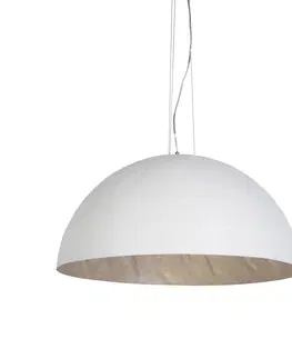 Zavesna svitidla Moderní závěsná lampa bílá 70 cm - Magna