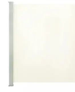 Markýzy Zatahovací boční markýza 140x300 cm Dekorhome Krémová
