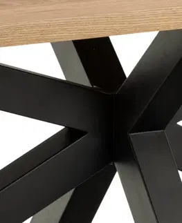 Jídelní stoly Actona Jídelní stůl Heaven II 220 cm divoký dub/černý
