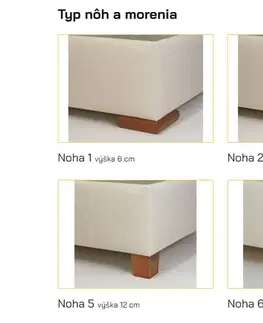 Postele New Design Manželská postel CASSA 160 | ND4 Varianta: s roštem ND4 / s matrací SABI