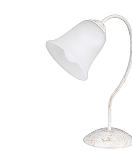 Stolní lampy Rabalux Rabalux 7260 - Stolní lampa FABIOLA 5xE27/40W/230V bílá 