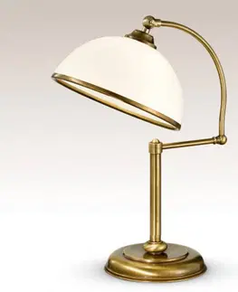 Stolní lampy Cremasco Nastavitelná stolní lampa La Botte bílá
