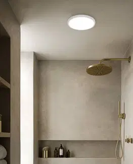 Inteligentní stropní svítidla Nordlux Stropní svítidlo LED Oja Smart, bílé, Ø 29 cm