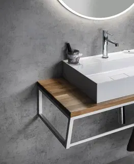 Koupelnový nábytek SAPHO SKA konstrukce pod umyvadlo/desku, 900 mm, černá mat SKA203