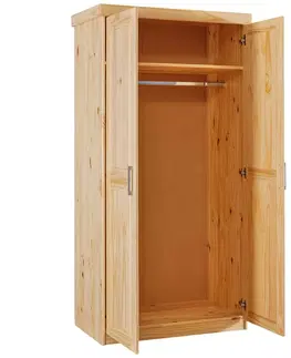 Šatní skříně s otočnými dveřmi Šatní skříň Leon Šířka 95cm