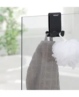 Koupelnový nábytek Wenko Dvojitý silikonový háček na sprchové dveře Verna