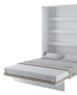 Postele Výklopná postel HOYA XII 160x200 cm, bílá