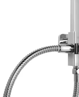 Sprchy a sprchové panely SAPHO Sprchový sloup k napojení na baterii, hlavová, ruční sprcha, chrom 1202-29