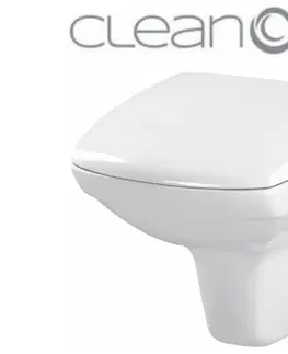WC sedátka Rapid SL pro závěsné WC 38528SET s chromovou deskou + WC CERSANIT CLEANON CARINA + SEDÁTKO 38772001 CA2