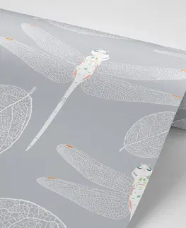 Samolepící tapety Samolepící tapeta létající vážky