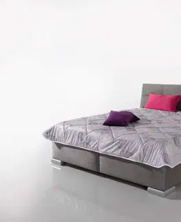 Postele New Design Manželská postel LUSSO 180 | ND3 Varianta: s roštem / ND3 s matrací CONTINENTAL