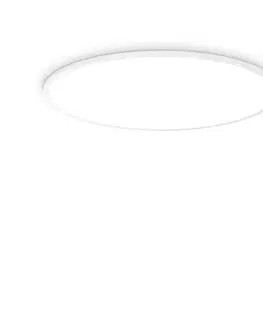 LED stropní svítidla Ideal Lux stropní svítidlo Fly slim pl d90 4000k 306698