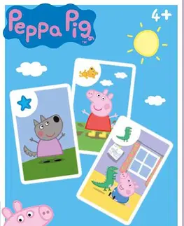 Hračky společenské hry DINO - Peppa Pig Černý Petr