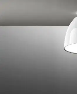 Moderní stropní svítidla Artemide NUR MINI GLOSS stropní halogen 150W černá A245510