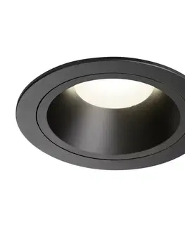 LED podhledová svítidla SLV BIG WHITE NUMINOS DL L vnitřní LED zápustné stropní svítidlo černá/černá 4000 K 20° 1003961