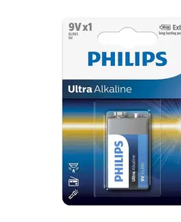 Baterie primární Baterie Philips ExtremeLife+ 9V 600mAh 1ks