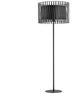 Lampy  Stojací lampa HARMONY BLACK 1xE27/60W/230V 