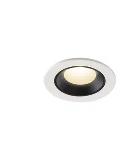 LED podhledová svítidla SLV BIG WHITE NUMINOS XS zápustné stropní svítidlo bílé/černé 4000 K 40° 1005547