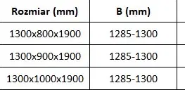 Sifony k pračkám MEXEN/S Omega sprchový kout 130 x 80, grafit, chrom + vanička včetně sifonu 825-130-080-01-40-4010