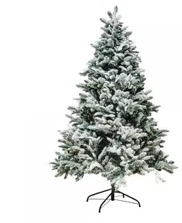 Vánoční stromky a věnce DecoLED Vánoční strom mix PE a PVC 180cm, Flock K064