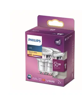 LED žárovky Philips Philips LED reflektor GU10 4,6W 2 700K 36° 3ks