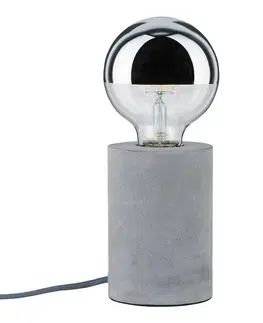 Stolní lampy Paulmann Paulmann Mik stolní lampa z betonu