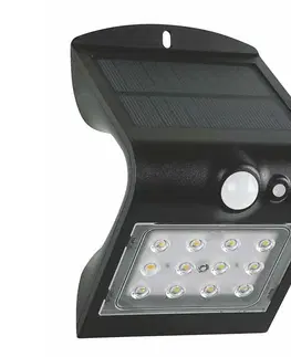 Svítidla Greenlux LED Solární nástěnné svítidlo se senzorem LED/1,5W IP65 