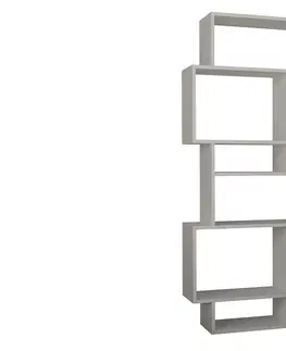 Regály a poličky Sofahouse Designový regál Willow 168,5 cm bílý