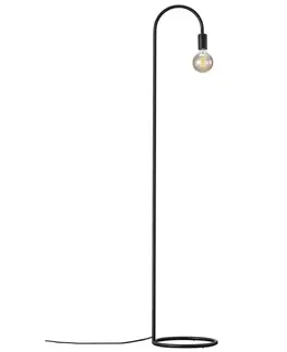 Stojací lampy ve skandinávském stylu NORDLUX Paco stojací lampa černá 2112094003