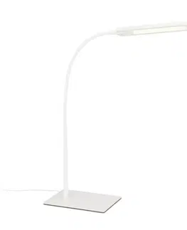 Stolní lampy do kanceláře BRILONER CCT LED stolní lampa, 23 cm, 8 W, bílé BRILO 7389-016