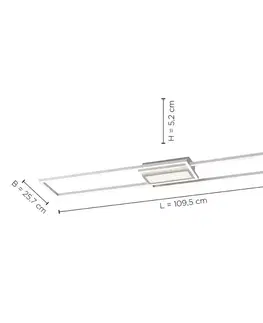 LED stropní svítidla LEUCHTEN DIREKT is JUST LIGHT LED stropní svítidlo, ocel, CCT, paměťová funkce, stmívatelné 3000-5000K