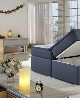 Postele Artelta Manželská postel BOLERO Boxspring | 160 x 200 cm Bolero barva: Soft 11, Bolero rozměr: 160x200 cm