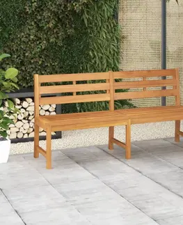 Zahradní lavice Zahradní lavice 180 cm masivní teakové dřevo