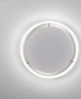 Stropní svítidla JUST LIGHT. LED stropní světlo Ritus, Ø 39,3cm, hliník
