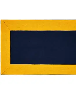 Prostírání Trade Concept Prostírání Heda tm. modrá / žlutá, 30 x 50 cm
